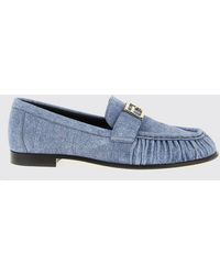 Fendi - Baguette Mokassins Aus Baumwoll-Denim - Lyst