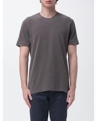 Fay - Basic Cotton T-Shirt - Lyst