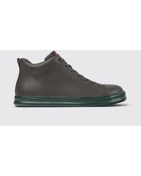 Camper - Runner Leather Ankle Boots - Lyst