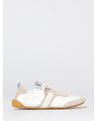 Chloé - Chlo&Eacute Kick Suede And Nylon Sneakers - Lyst