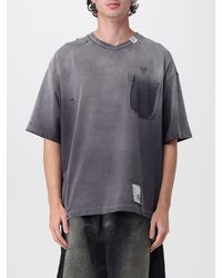 Maison Mihara Yasuhiro - Oversized Cotton T-Shirt With Applied Logo - Lyst