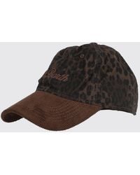 MC2 Saint Barth - Cappello Da Baseball Con Stampa Animalier E Logo - Lyst
