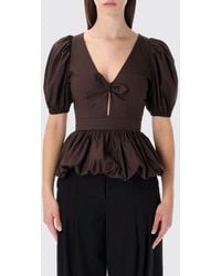 ROTATE BIRGER CHRISTENSEN - Organic Cotton Top - Lyst