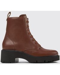 Camper - Flat Ankle Boots - Lyst