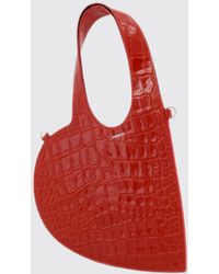 Coperni - Heart-Shaped Crocodile-Effect Leather Heart Shoulder Bag By - Lyst