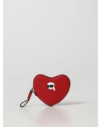 Karl Lagerfeld - Portamonete a cuore - Lyst