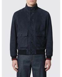 Gucci - Suede Bomber Jacket - Lyst