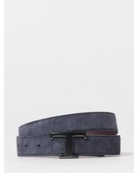 Tod's - T Timeless Reversible Leather Belt - Lyst
