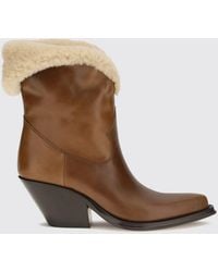 Chloé - Chlo&Eacute Azelan Western Boots - Lyst