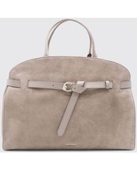 Coccinelle - Sabine Large Suede Handbag With Removable Shoulder Strap - Lyst