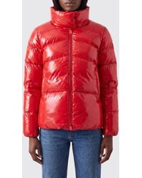 Pinko - Quilted Water-Repellent Nylon Short Puffer Jacket With High Neck - Lyst