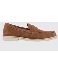 Brunello Cucinelli - Suede Loafers - Lyst