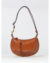 Isabel Marant - Oskan Moon Leather Bag - Lyst