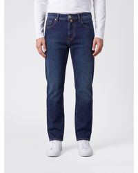Jacob Cohen - Edo Regular-Fit Mid-Rise Cotton- Jeans - Lyst