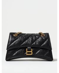 Balenciaga - Crush Bag In Quilted Leather - Lyst
