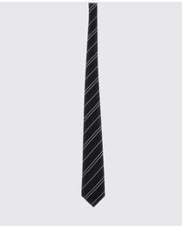 Junya Watanabe - Regimental Striped Pure Silk Tie - Lyst