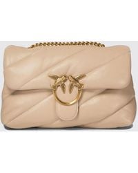 Pinko - Classic Love Bag Puff Quilted Nappa Crossbody Bag - Lyst
