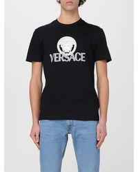 Versace - T-shirt in cotone - Lyst
