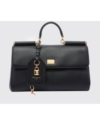 Dolce & Gabbana - Dolce &Amp Gabbana My Sicily Plongé Leather Bag - Lyst