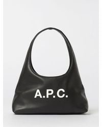 A.P.C. - Ninon Baby Synthetic Leather Bag - Lyst