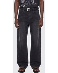 Séfr - Wide-Leg Cotton Jeans With Five-Pocket Design - Lyst