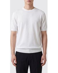 Lardini - Cotton Crew Neck Sweater - Lyst
