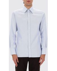 Tom Ford - Checkered Cotton Poplin Shirt With Point Collar - Lyst