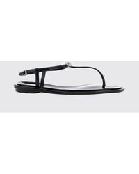Mach & Mach - Pvc Sandal With Rhinestone Bow - Lyst