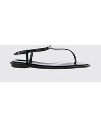 Mach & Mach - Pvc Sandal With Rhinestone Bow - Lyst
