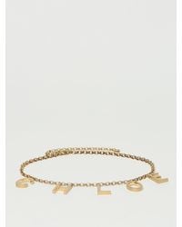 Chloé - Chlo&Eacute Letters Brass Belt - Lyst