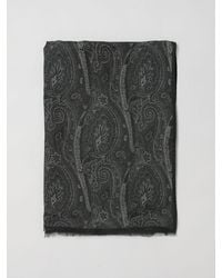 Etro - Modal Scarf With Paisley Jacquard - Lyst