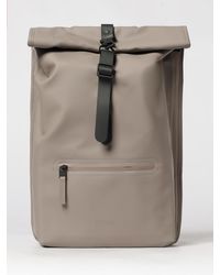 Rains - Rolltop Rucksack Waterproof Polyester Backpack With Hook Closure - Lyst