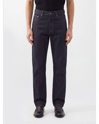 JW Anderson - Mid-Rise Straight-Leg Jeans - Lyst