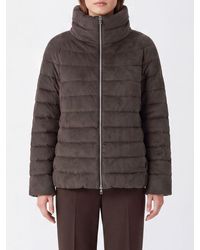Herno - Quilted High Neck Short Puffer Jacket - Lyst