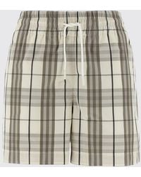 Burberry - Pantalòn Cortos Mujer - Lyst