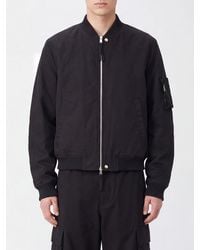 Thom Krom - Bomberjacke Aus Recyceltem Polyamid Mit Rippbündchen - Lyst