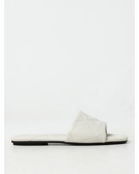 Emporio Armani - Flat Sandals - Lyst