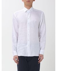 Etro - Linen Shirt - Lyst