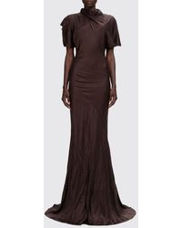 Rick Owens - Long Cupro Dress - Lyst