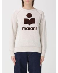 Isabel Marant - Logo Cotton Crewneck Sweatshirt - Lyst