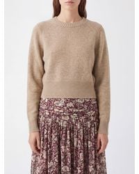 Isabel Marant - Merino Wool And Cashmere-Blend Crewneck Jumper - Lyst