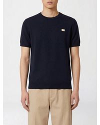 Valentino - Virgin Wool Knit Sweater With Logo - Lyst