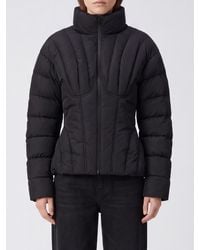 Elisabetta Franchi - Cropped Quilted Puffer Jacket With Bustier Design - Lyst