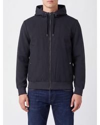 Herno - Hooded Cotton-Blend Zip-Up Cardigan With Drawstring - Lyst