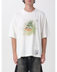 Maison Mihara Yasuhiro - Oversized Cotton T-Shirt With Graphic Logo Print - Lyst