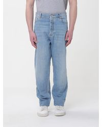 Brunello Cucinelli - Straight Cotton Denim Jeans - Lyst