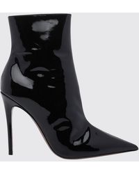 Paris Texas - Vera Patent Leather Ankle Boots With Stiletto Heel - Lyst