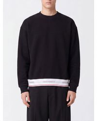 DSquared² - Relaxed Fit Jacquard Logo Cotton Jumper - Lyst