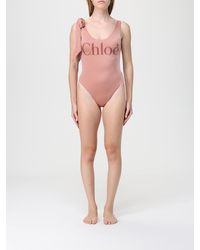 Chloé - Bañador Mujer - Lyst