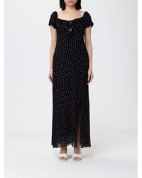 Hanita - Viscose Polka Dot Dress - Lyst